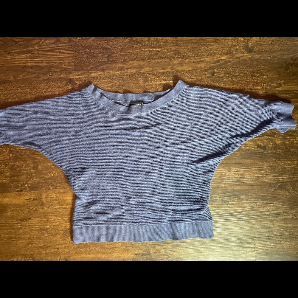 EXPRESS knitted crop top